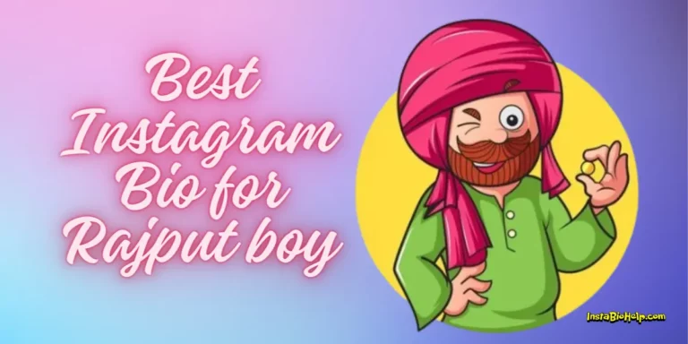 Best Instagram Bio for Rajput boy